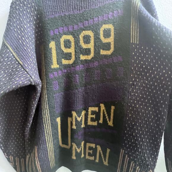 Vintage 1999 UMEN Men's Pullover Sweater Size Small - Picture 3 of 6